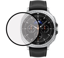 Полімерна плівка 3D (full glue) (тех.пак) для Samsung Galaxy Watch 8 44mm Чорний