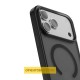 TPU+PC чохол Metal Buttons with MagSafe Colorful для Apple iPhone 17 Air (6.5") Чорний / Black