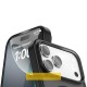 TPU+PC чохол Metal Buttons with MagSafe Colorful для Apple iPhone 17 Air (6.5") Чорний / Black
