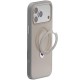 TPU+PC чохол Metal Buttons with MagSafe Colorful HQ Ring для Apple iPhone 17 Pro (6.3") Grey