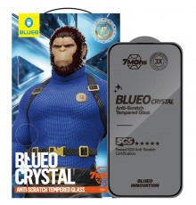 Захисне 2.5D скло Blueo Crystal Anti-Scratch для Apple iPhone 17 / 17 Pro (6.3") Чорний