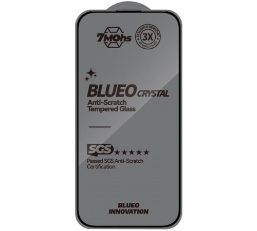 Захисне 2.5D скло Blueo Crystal Anti-Scratch для Apple iPhone 17 / 17 Pro (6.3") Чорний Захисне 2.5D скло Blueo Crystal Anti-Scratch для Apple iPhone 17 / 17 Pro (6.3") Чорний