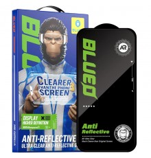 Захисне 2.5D скло Blueo AR Anti-Reflective HD для Apple iPhone 17 / 17 Pro / 16 Pro (6.3") Чорний