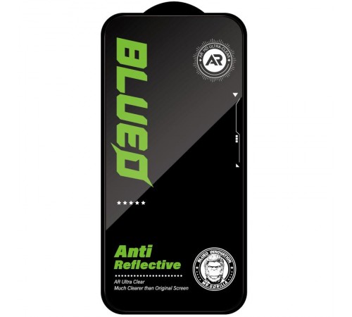 Захисне 2.5D скло Blueo AR Anti-Reflective HD для Apple iPhone 17 / 17 Pro / 16 Pro (6.3") Чорний Захисне 2.5D скло Blueo AR Anti-Reflective HD для Apple iPhone 17 / 17 Pro / 16 Pro (6.3") Чорний