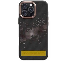 TPU чохол Monzo (MagFit) для Apple iPhone 17 (6.3") Titanium gold