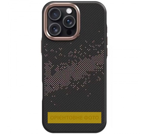 TPU чохол Monzo (MagFit) для Apple iPhone 17 (6.3") Titanium gold
