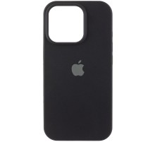 Чохол Silicone Case (AA) Logo with MagSafe для Apple iPhone 11 (6.1") Чорний / Black