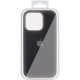 Чохол Silicone Case (AA) Logo with MagSafe для Apple iPhone 12 Pro / 12 (6.1") Чорний / Black