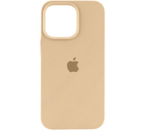 Чохол Silicone Case (AA) Logo with MagSafe для Apple iPhone 15 Pro (6.1") Бежевий / Desert Gold Чохол Silicone Case (AA) Logo with MagSafe для Apple iPhone 15 Pro (6.1") Бежевий / Desert Gold