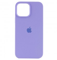 Чохол Silicone Case (AA) Logo with MagSafe для Apple iPhone 16 Pro Max (6.9") Бузковий / Dasheen