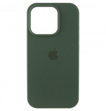 Чохол Silicone Case (AA) Logo with MagSafe для Apple iPhone 16 Pro Max (6.9") Зелений / Cyprus Green