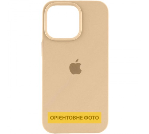 Чохол Silicone Case (AA) Logo with MagSafe для Apple iPhone 16e (6.1") Бежевий / Desert Gold Чохол Silicone Case (AA) Logo with MagSafe для Apple iPhone 16e (6.1") Бежевий / Desert Gold