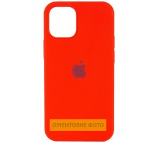 Чохол Silicone Case (AA) Logo with MagSafe для Apple iPhone 16e (6.1") Червоний / Red