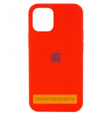 Чохол Silicone Case (AA) Logo with MagSafe для Apple iPhone 16e (6.1") Червоний / Red
