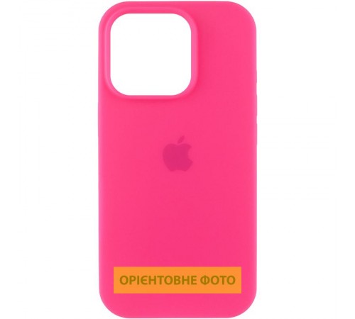Чохол Silicone Case (AA) Logo with MagSafe для Apple iPhone 16e (6.1") Рожевий / Barbie pink Чохол Silicone Case (AA) Logo with MagSafe для Apple iPhone 16e (6.1") Рожевий / Barbie pink
