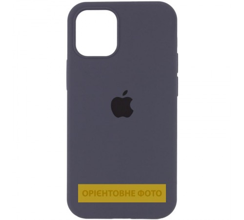 Чохол Silicone Case (AA) Logo with MagSafe для Apple iPhone 16e (6.1") Сірий / Dark Gray Чохол Silicone Case (AA) Logo with MagSafe для Apple iPhone 16e (6.1") Сірий / Dark Gray
