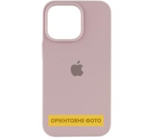 Чохол Silicone Case (AA) Logo with MagSafe для Apple iPhone 16e (6.1") Сірий / Lavender