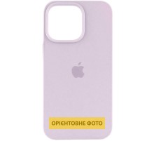 Чохол Silicone Case (AA) Logo with MagSafe для Apple iPhone 16e (6.1") Бузковий / Lilac