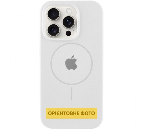 Чохол Silicone Case Full Protective (AA) V2 with MagSafe для Apple iPhone 13 Pro Max (6.7") Білий / White Чохол Silicone Case Full Protective (AA) V2 with MagSafe для Apple iPhone 13 Pro Max (6.7") Білий / White