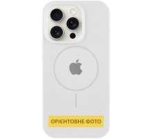 Чохол Silicone Case Full Protective (AA) V2 with MagSafe для Apple iPhone 16 Pro (6.3") Білий / White