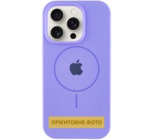 Чохол Silicone Case Full Protective (AA) V2 with MagSafe для Apple iPhone 16 Pro (6.3") Бузковий / Lilac