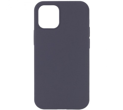 Чохол Silicone Case (AA) NO LOGO with MagSafe для Apple iPhone 11 Pro Max (6.5") Сірий / Dark Gray