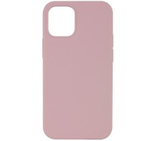 Чохол Silicone Case (AA) NO LOGO with MagSafe для Apple iPhone 12 Pro Max (6.7") Рожевий / Pink Sand