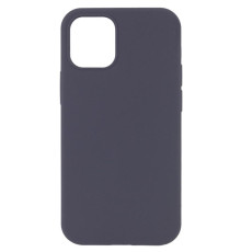 Чохол Silk (AA) NO LOGO with Magnetic Fit для Apple iPhone 14 (6.1") Сірий / Dark Gray