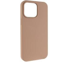 Чохол Silicone Case (AA) NO LOGO with MagSafe для Apple iPhone 14 Pro (6.1") Бежевий / Desert Gold