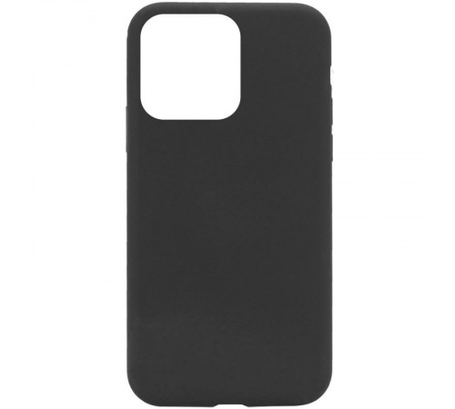 Чохол Silicone Case (AA) NO LOGO with MagSafe для Apple iPhone 14 Pro (6.1") Чорний / Black
