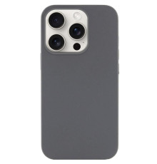 Чохол Silk (AA) NO LOGO with Magnetic Fit для Apple iPhone 14 Pro (6.1") Сірий / Dark Gray