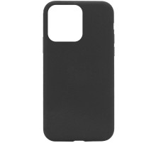 Чохол Silicone Case (AA) NO LOGO with MagSafe для Apple iPhone 14 Pro Max (6.7") Чорний / Black