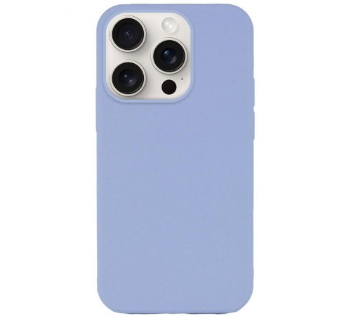Чохол Silicone Case (AA) NO LOGO with MagSafe для Apple iPhone 14 Pro Max (6.7") Блакитний / Lilac Blue