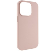 Чохол Silicone Case (AA) NO LOGO with MagSafe для Apple iPhone 14 Pro Max (6.7") Рожевий / Pink Sand