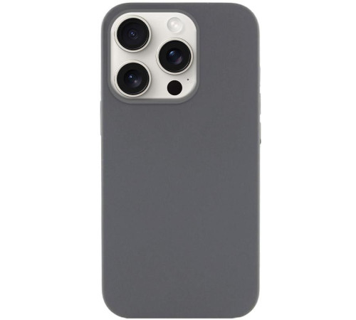 Чохол Silk (AA) NO LOGO with Magnetic Fit для Apple iPhone 14 Pro Max (6.7") Сірий / Dark Gray