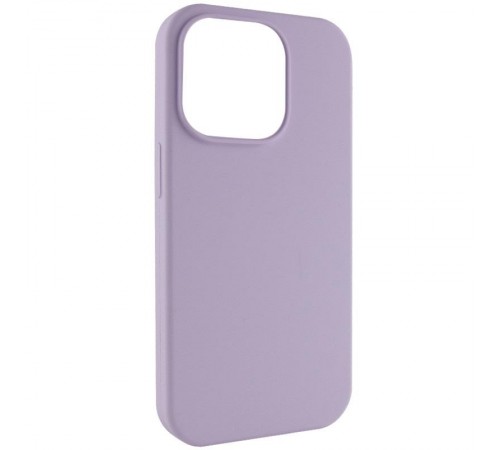 Чохол Silicone Case (AA) NO LOGO with MagSafe для Apple iPhone 14 Pro Max (6.7") Бузковий / Lilac