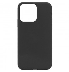 Чохол Silicone Case (AA) NO LOGO with MagSafe для Apple iPhone 15 Pro (6.1") Чорний / Black