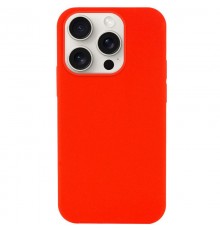 Чохол Silicone Case (AA) NO LOGO with MagSafe для Apple iPhone 15 Pro (6.1") Червоний / Red