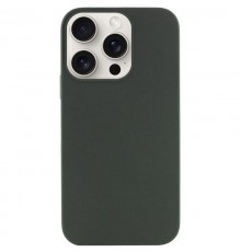 Чохол Silicone Case (AA) NO LOGO with MagSafe для Apple iPhone 15 Pro (6.1") Зелений / Cyprus Green