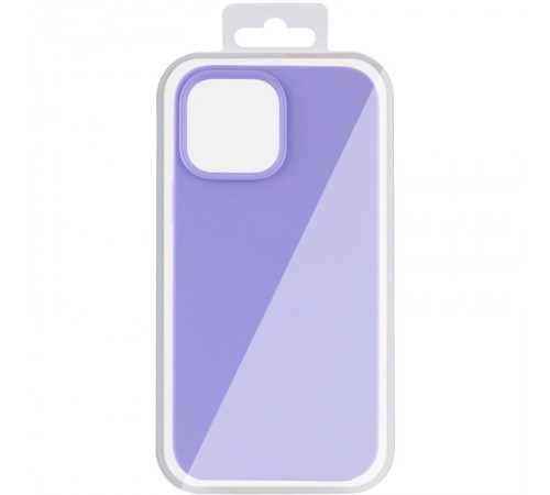Чохол Silk (AA) NO LOGO with Magnetic Fit для Apple iPhone 16 (6.1") Бузковий / Dasheen