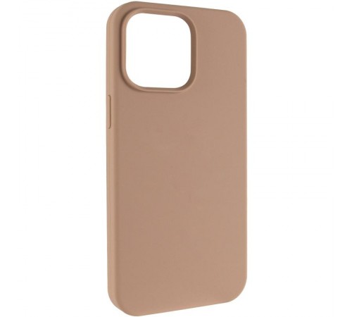 Чохол Silicone Case (AA) NO LOGO with MagSafe для Apple iPhone 16 Pro Max (6.9") Бежевий / Desert Gold
