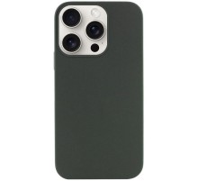 Чохол Silicone Case (AA) NO LOGO with MagSafe для Apple iPhone 16 Pro Max (6.9") Зелений / Cyprus Green