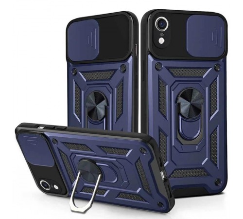Чохол Ummi Camshield Serge Ring для Apple iPhone XR (6.1") Синій Чохол Ummi Camshield Serge Ring для Apple iPhone XR (6.1") Синій