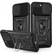Чохол Ummi Camshield Serge Ring для Apple iPhone 7 plus / 8 plus (5.5") Чорний