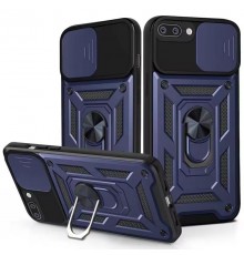 Чохол Ummi Camshield Serge Ring для Apple iPhone 7 plus / 8 plus (5.5") Синій