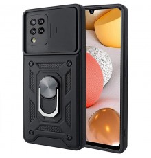 Чохол Ummi Camshield Serge Ring для Samsung Galaxy A22 4G / M32 Чорний