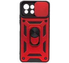 Чохол Ummi Camshield Serge Ring для Xiaomi Mi 11 Lite Червоний