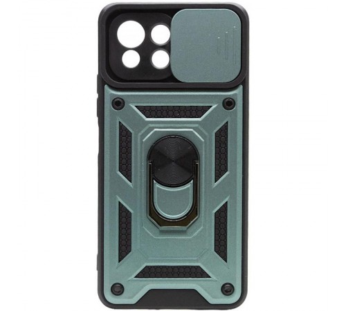 Чохол Ummi Camshield Serge Ring для Xiaomi Mi 11 Lite Зелений