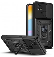 Чохол Ummi Camshield Serge Ring для Xiaomi Redmi 10C Чорний