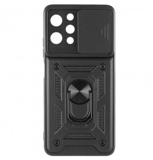 Чохол Ummi Camshield Serge Ring для Xiaomi Redmi 12 / Poco M6 Pro 5G Чорний